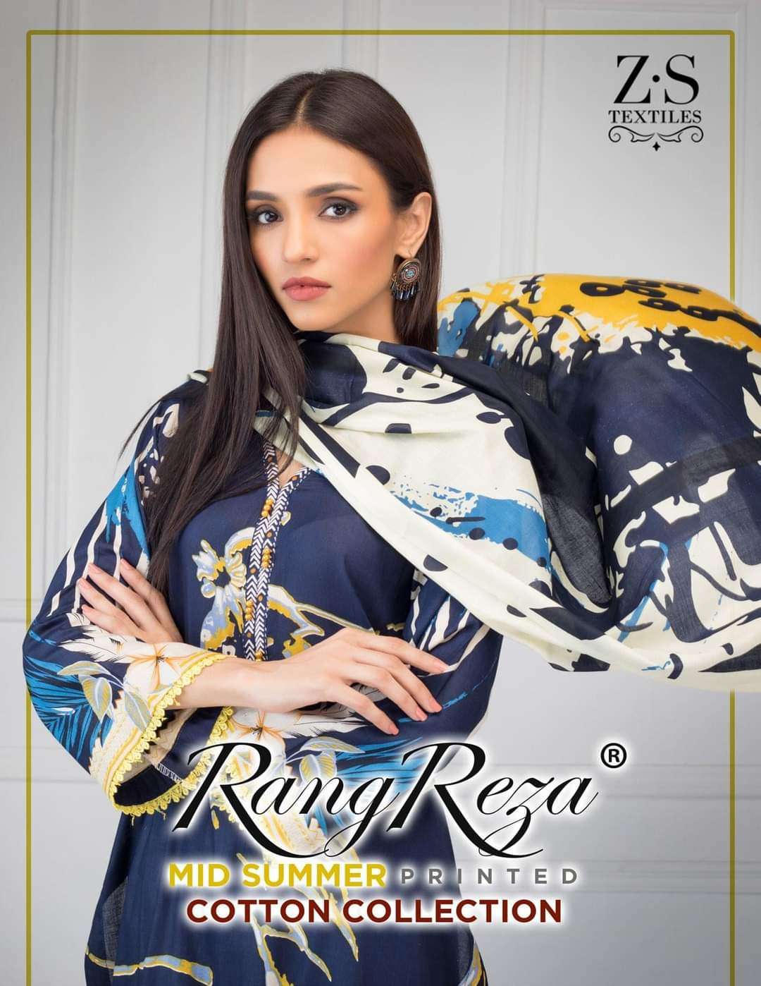 RangReza Printed Cotton Collection 2020 Midsummer Vol-1 By ZS Textiles